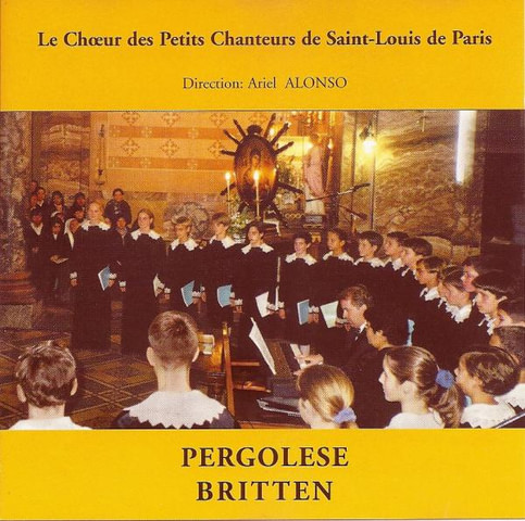 Les Petits Chanteurs de Saint Louis CD Pergolese, Britten