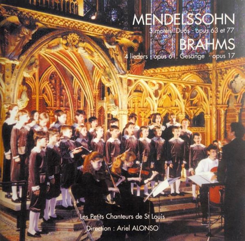 Les Petits Chanteurs de Saint Louis CD Mendelssohn Brahms