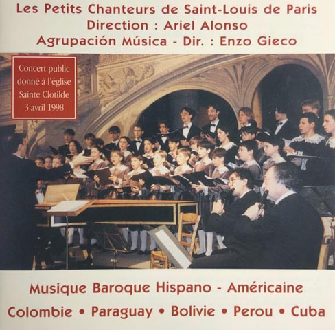 Les Petits Chanteurs de Saint Louis CD Musique baroque hispano-américaine